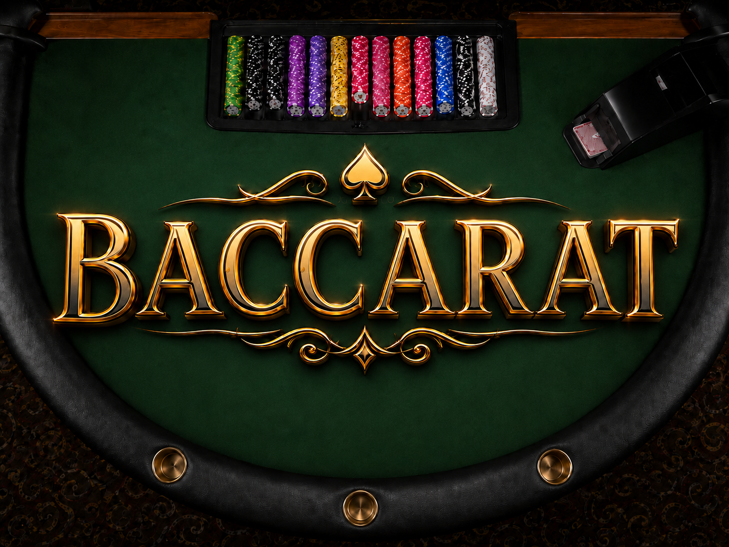 Baccarat-Tischspiel