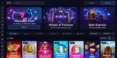 Seitenvorschau von 7BitCasino