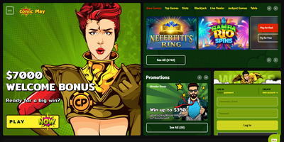 ComicPlay site preview