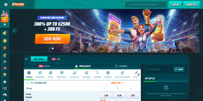 Golisimo websted forhåndsvisning