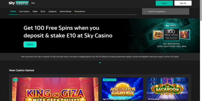 Anteprima del sito Sky
